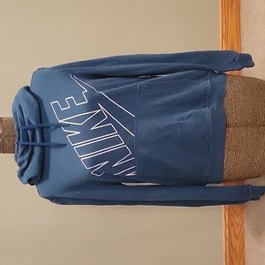 Nike blue/green hoodie